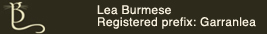 Registered prefix: Garranlea